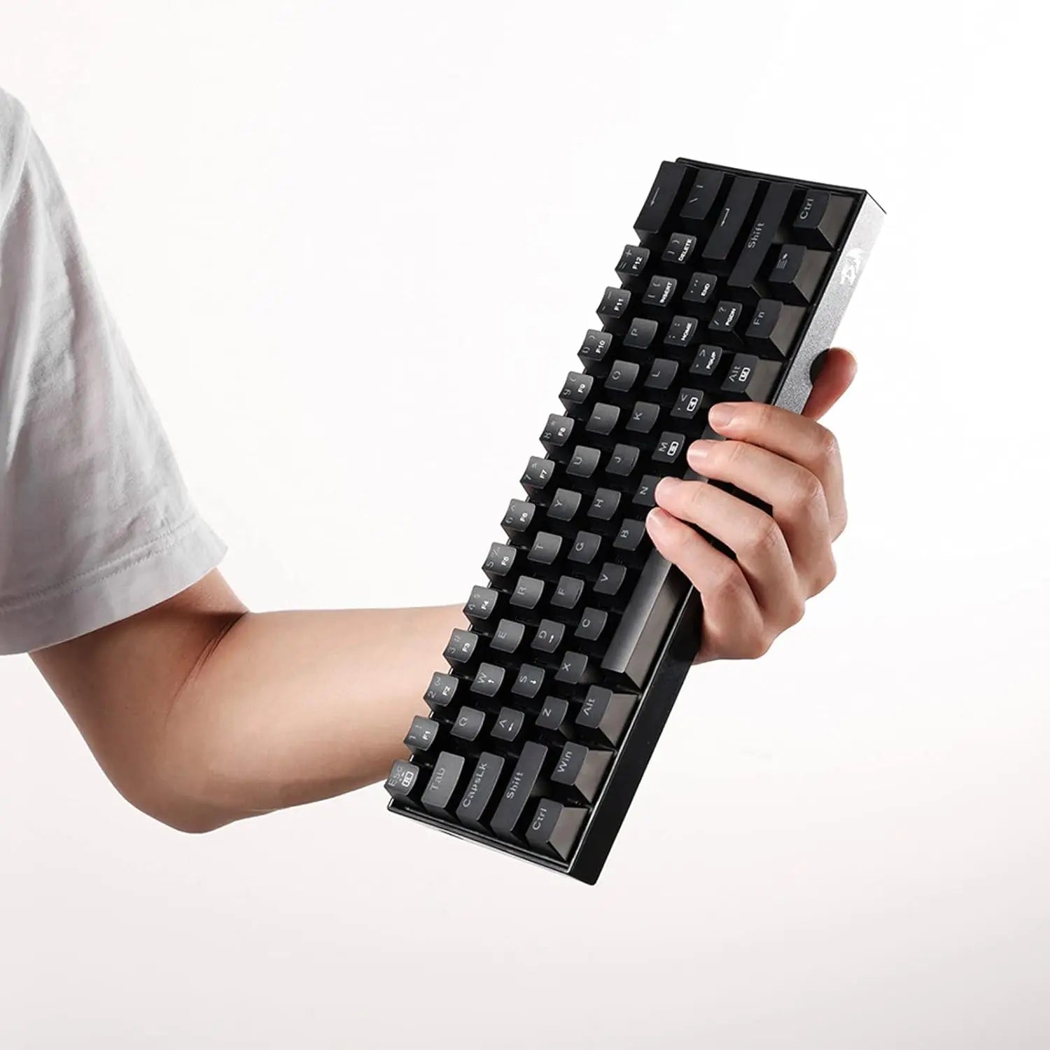 Redragon K630 Dragonborn 60% Wired RGB Hot-Swappable Gaming Keyboard, 61 Keys Compact Mechanical Keyboard